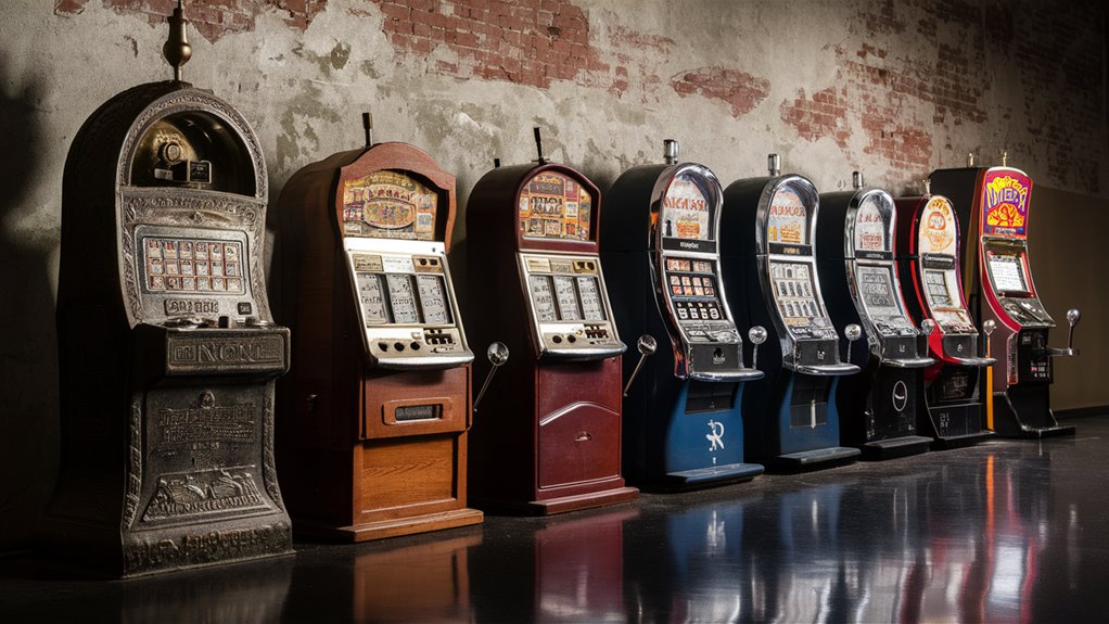 first gambling machine creation