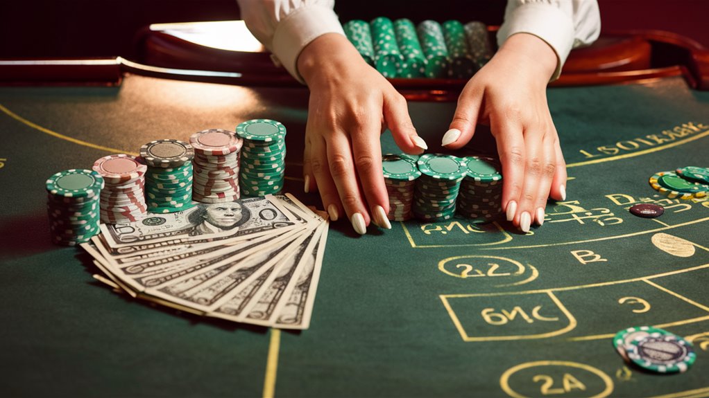 gratuities for gambling service staff