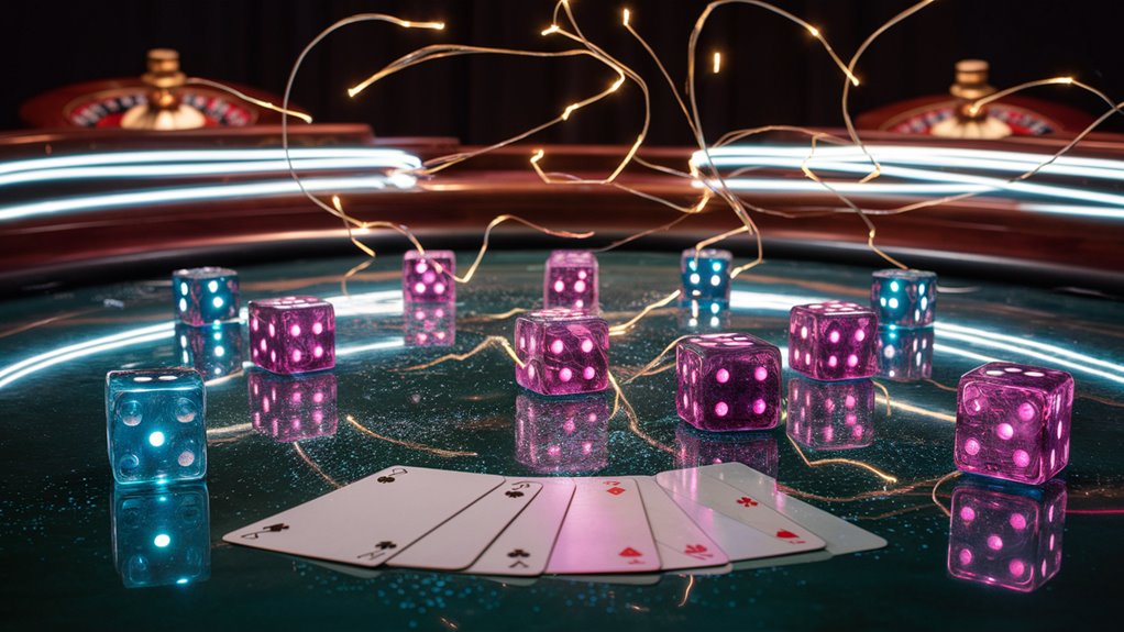 luminous gambling table games