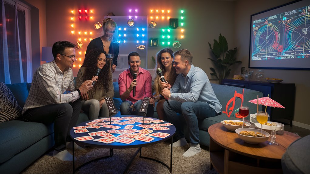 organize entertaining singing activities