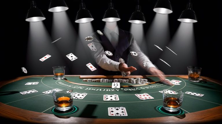 fleeting observations in blackjack