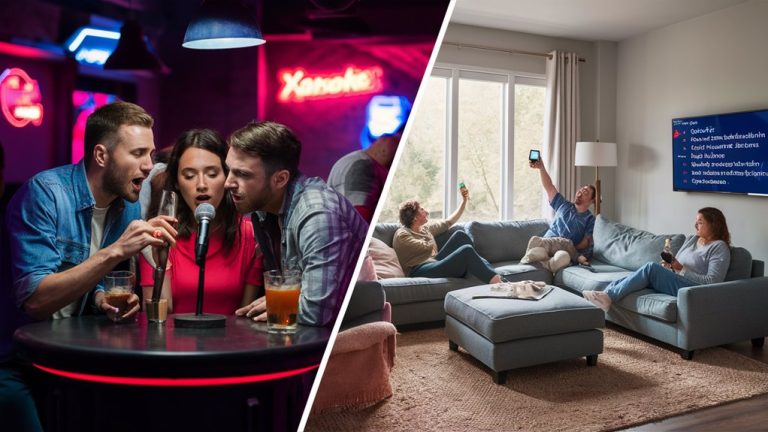 karaoke app vs bar