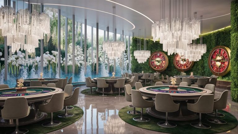 serene casino blossom retreat