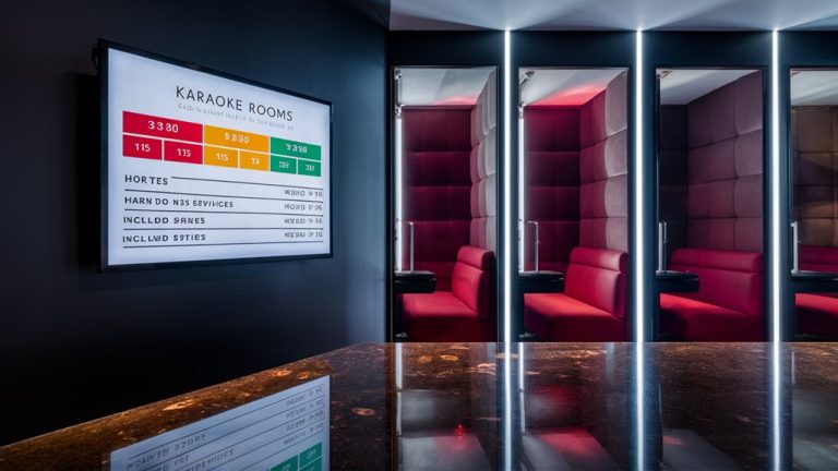 transparent karaoke cost breakdown