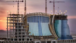 casino building time duration