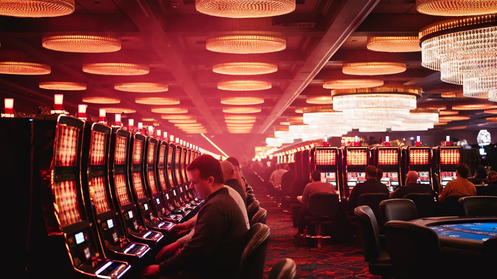 casino lights influence gaming