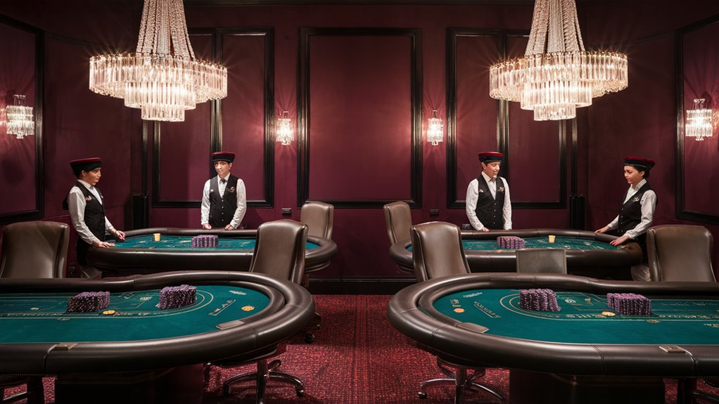 elite casino betting areas