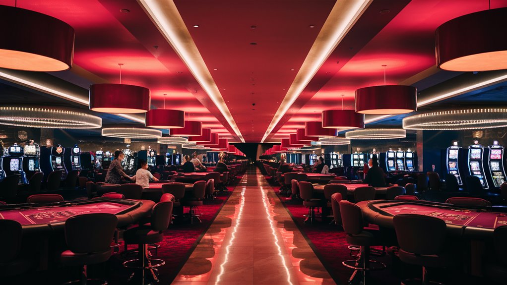 lighting manipulates gambling behavior