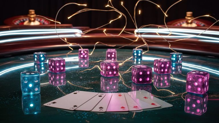luminous gambling table games