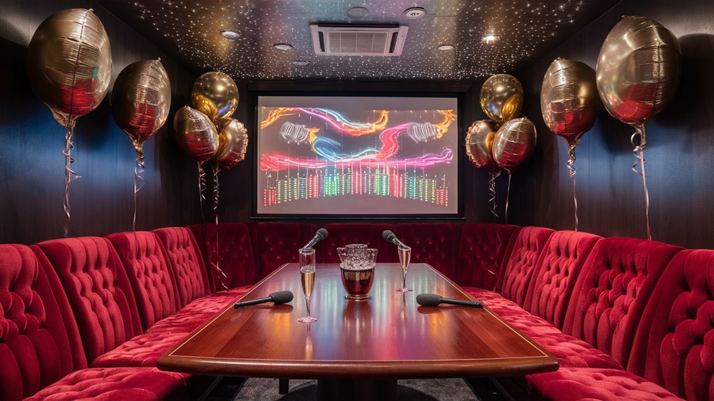 party singing room reservations