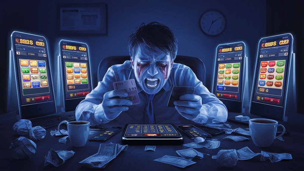 recklessly pursuing gambling defeats