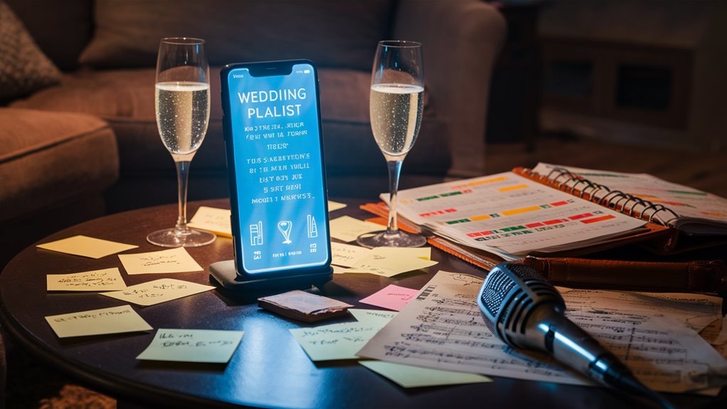 select wedding music playlist
