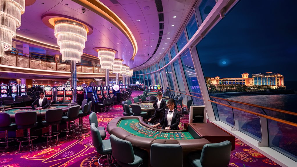 varied locations for casino gaming